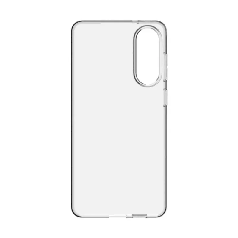 Evelatus Samsung Galaxy S25 Edge Clear Silicone Case 1,5mm TPU Transparant