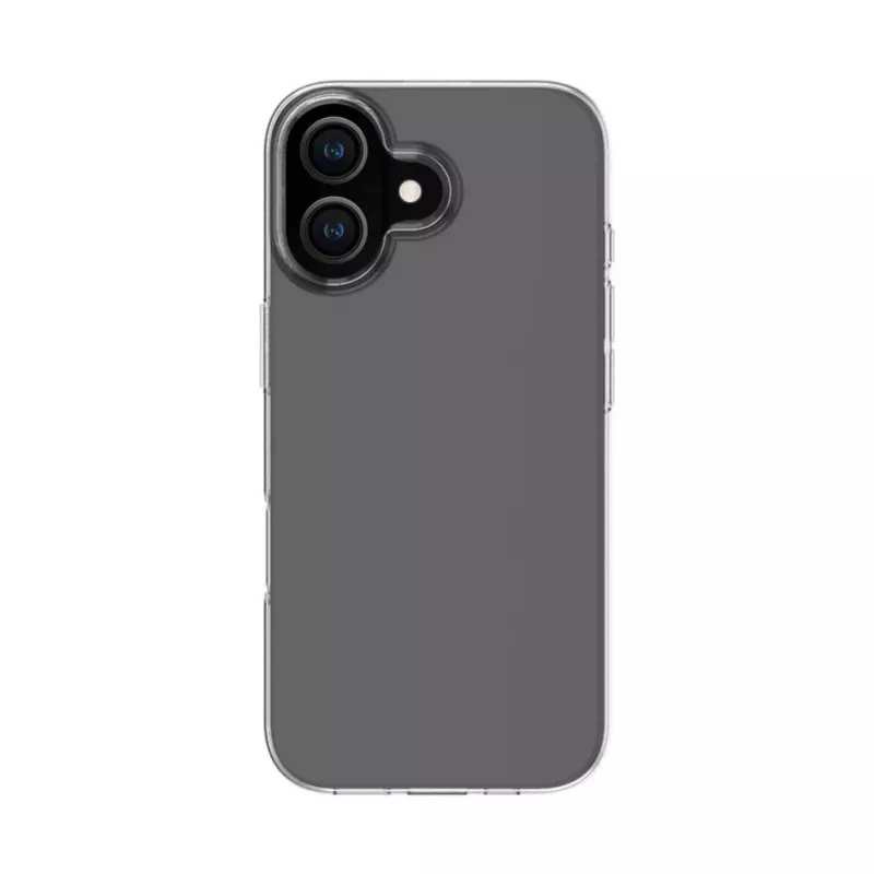 Evelatus Apple iPhone 17 Clear Silicone Case 1,5mm TPU Transparant