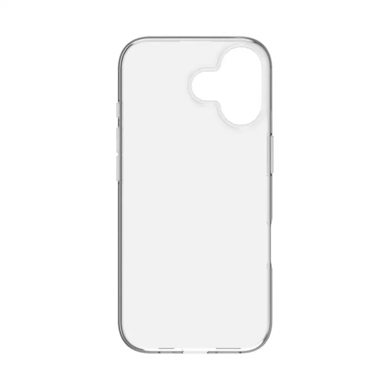 Evelatus Apple iPhone 17 Clear Silicone Case 1,5mm TPU Transparant
