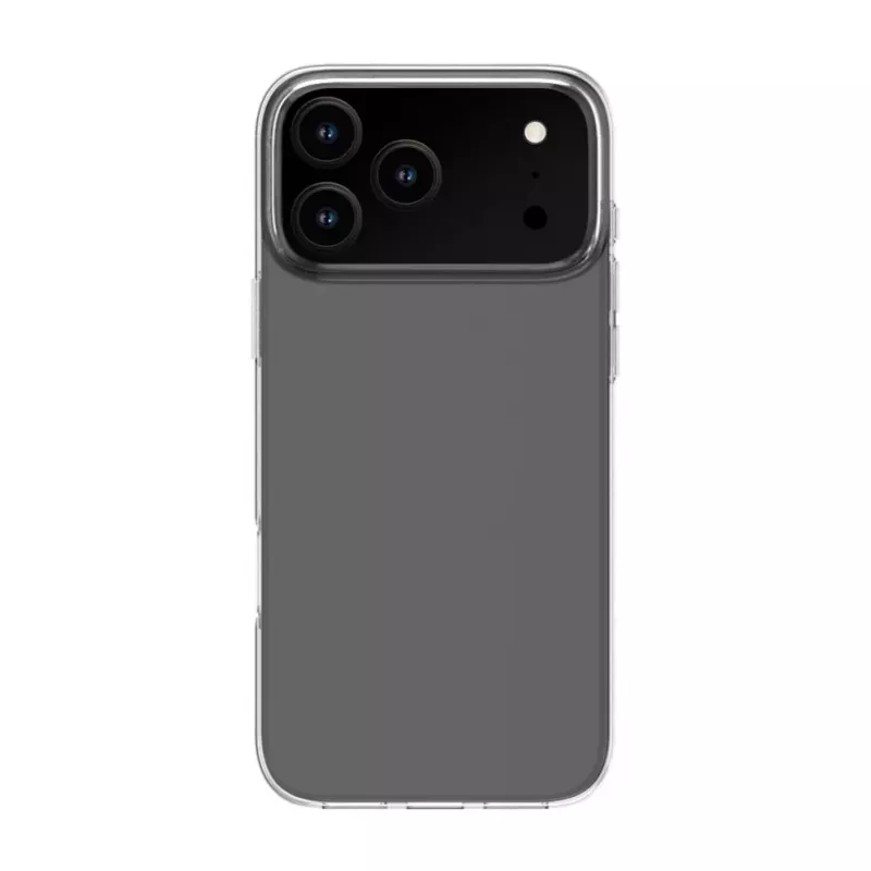 Evelatus Apple iPhone 17 Pro Max Clear Silicone Case 1,5mm TPU Transparant