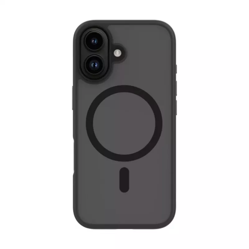 Evelatus Apple iPhone 17 hybride hoesje met MagSafe PC+TPU zwart