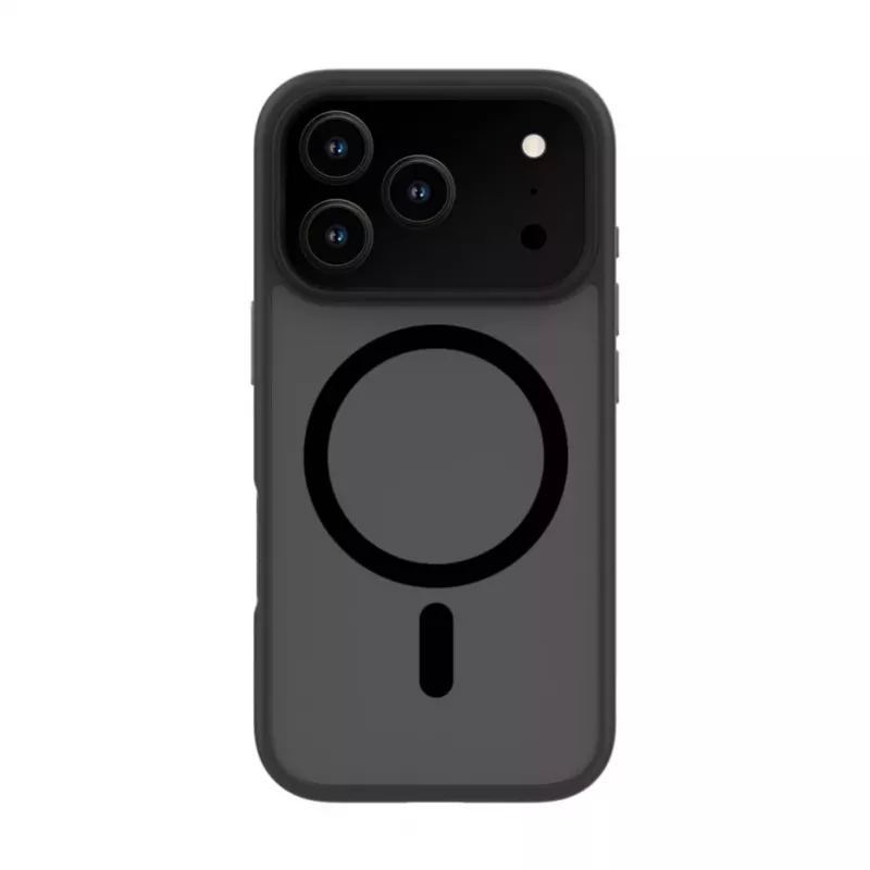 Evelatus Apple iPhone 17 Pro hybride hoesje met MagSafe PC+TPU zwart