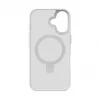 EVELATUS Apple iPhone 17 Shield Case met MagSafe & Stand, Mat Zilver
