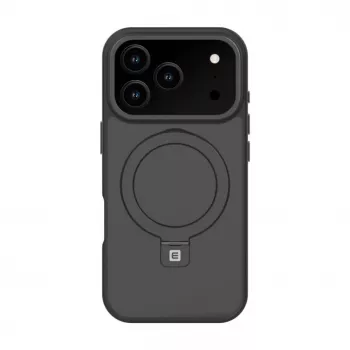 Evelatus Apple iPhone 17 Pro Shield-hoesje met MagSafe en standaard mat zwart