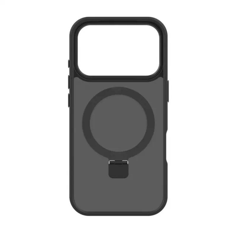 Evelatus Apple iPhone 17 Pro Shield-hoesje met MagSafe en standaard mat zwart