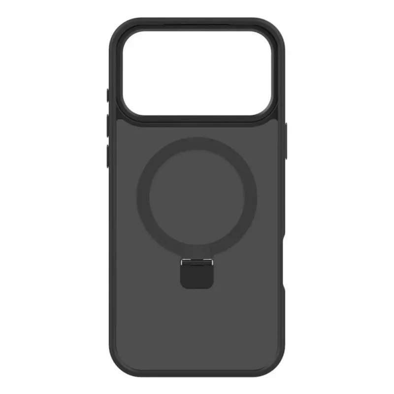 Evelatus Apple iPhone 17 Pro Max Shield Case met MagSafe & Stand Mat Zwart