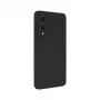 Evelatus Samsung Galaxy S25 Edge premium magnetisch soft touch siliconen hoesje zwart