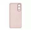 Evelatus Samsung Galaxy S25 Edge premium magnetisch soft touch siliconen hoesje Pink Sand
