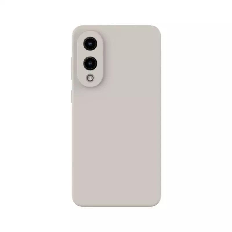 Evelatus Samsung Galaxy S25 Edge premium magnetisch soft touch siliconen hoesje Pebble