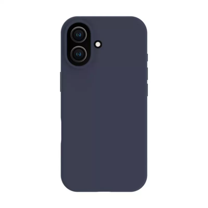 Evelatus Apple iPhone 17 premium MagSafe soft touch siliconen hoesje Midnight Blue