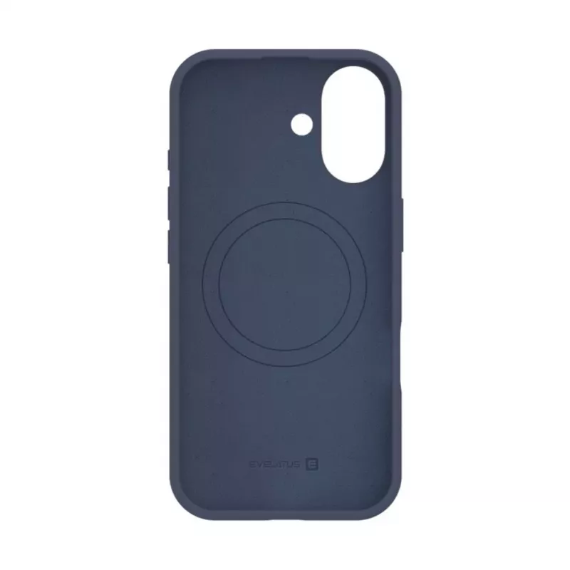 Evelatus Apple iPhone 17 premium MagSafe soft touch siliconen hoesje Midnight Blue