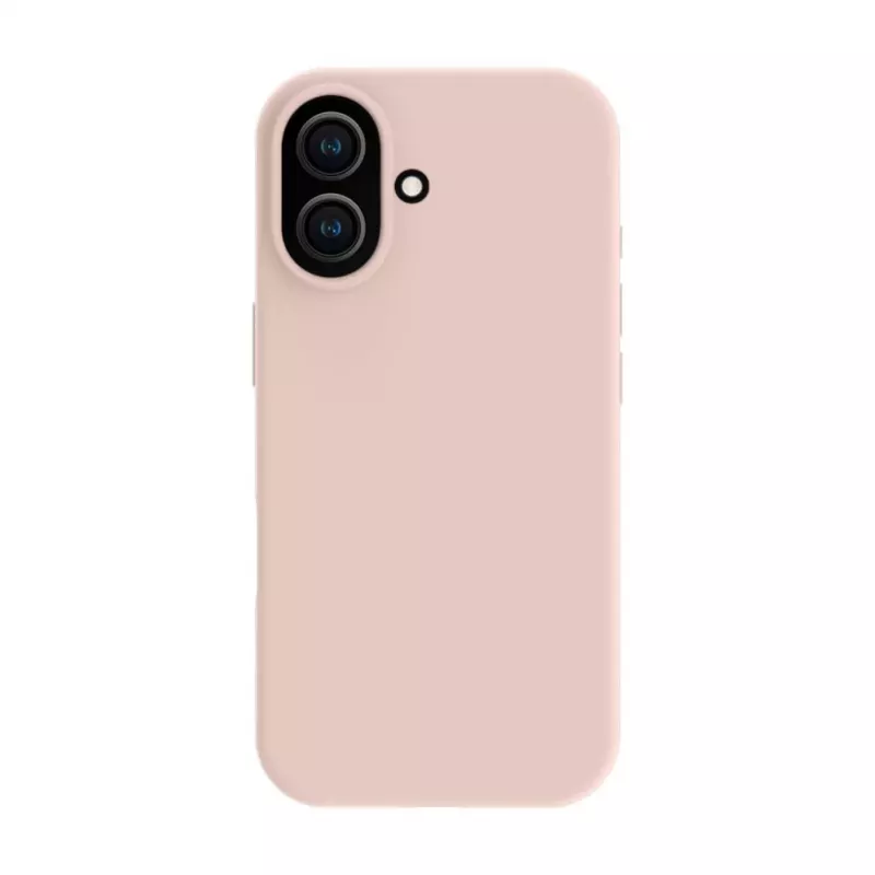 Evelatus Apple iPhone 17 premium MagSafe soft touch siliconen hoesje Pink Sand
