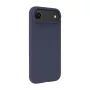 Evelatus Apple iPhone 17 Air premium MagSafe soft touch siliconen hoesje Midnight Blue