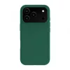 Evelatus Apple iPhone 17 Pro premium MagSafe soft touch siliconen hoesje Atrovirens