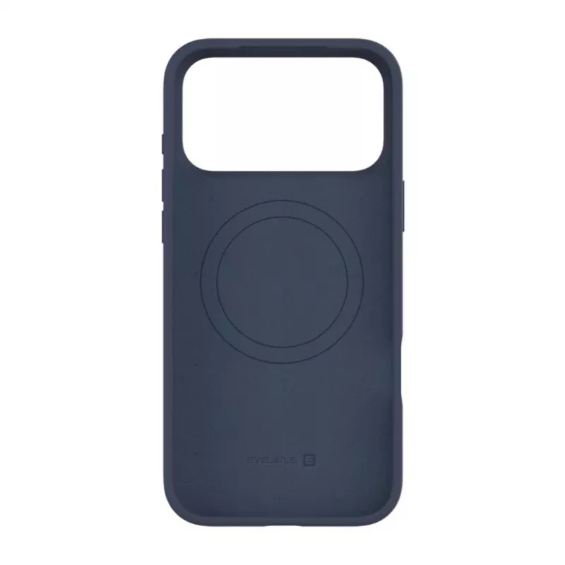 Evelatus Apple iPhone 17 Pro Max premium MagSafe soft touch siliconen hoesje Midnight Blue