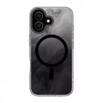 Evelatus Apple iPhone 17 IMD Glacier Case met MagSafe Zwart