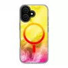 Evelatus Apple iPhone 17 IMD Glacier Case met MagSafe Pink Gold