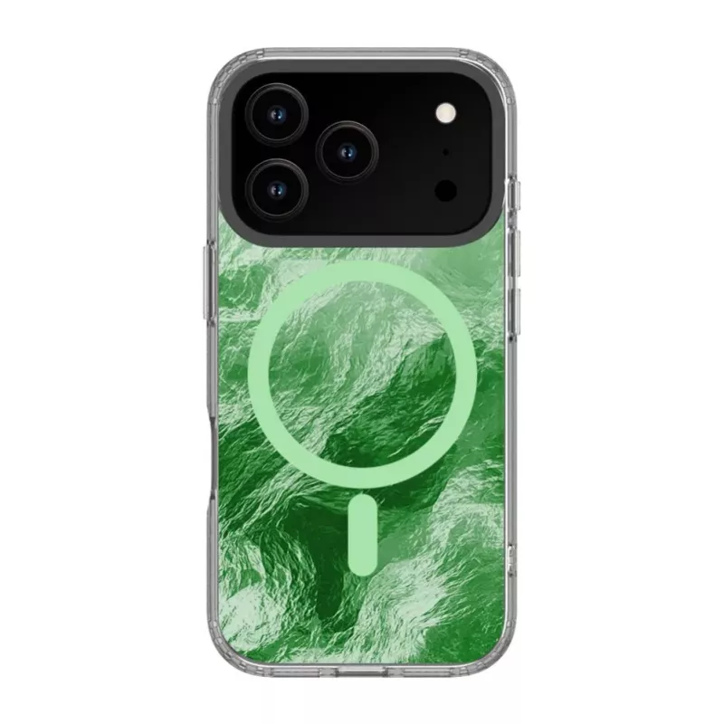 Evelatus Apple iPhone 17 Pro IMD Glacier Case met MagSafe groen
