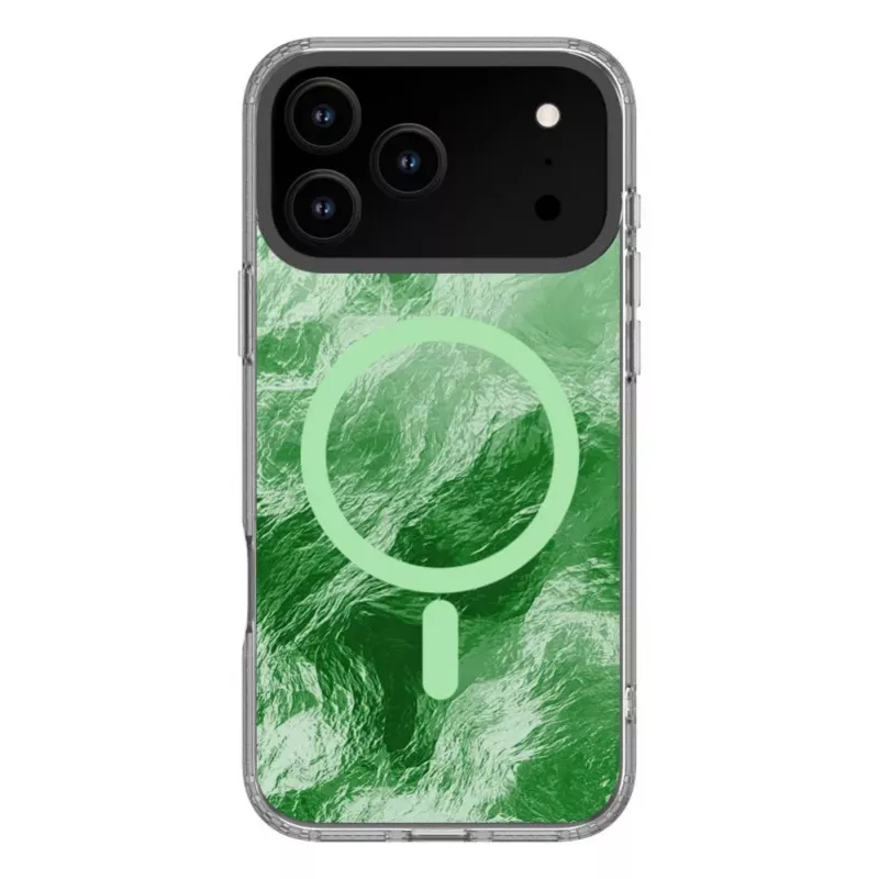 Evelatus Apple iPhone 17 Pro Max IMD Glacier Case met MagSafe groen