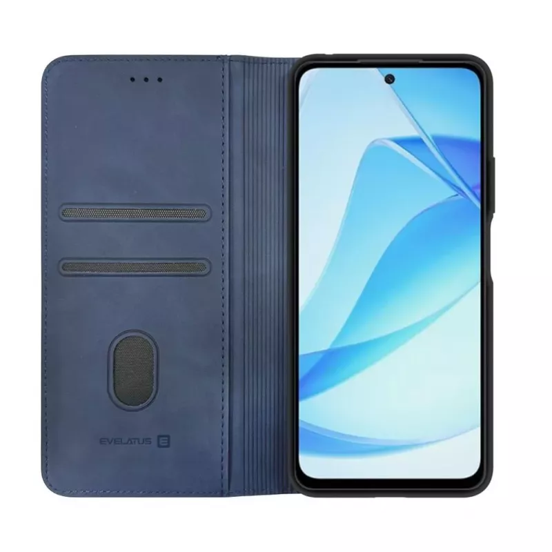 Evelatus Xiaomi Redmi 15 4G Book Case Folio donkerblauw