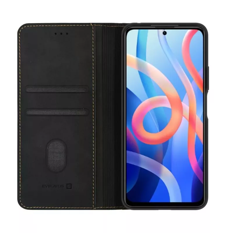 Evelatus Xiaomi Redmi 15 5G Book Case Folio Zwart