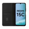 Evelatus Xiaomi Redmi 15C 4G/5G Book Case Folio zwart