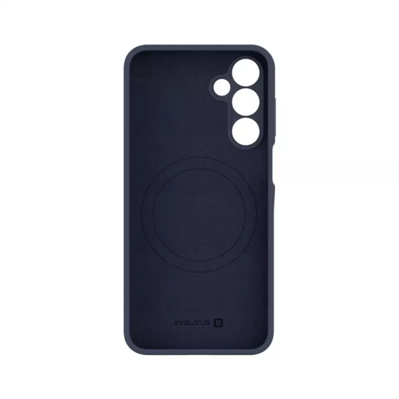 Evelatus Samsung Galaxy A16 Premium Magnetic Soft Touch silicone case donkerblauw
