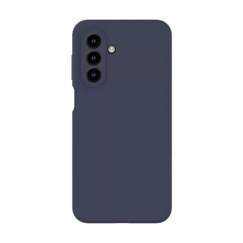 Evelatus Samsung Galaxy A17 Premium Magnetic Soft Touch silicone case donkerblauw