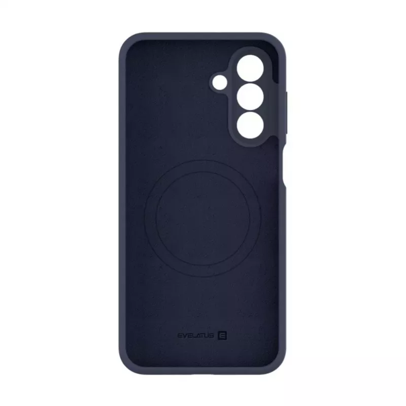 Evelatus Samsung Galaxy A17 Premium Magnetic Soft Touch silicone case donkerblauw