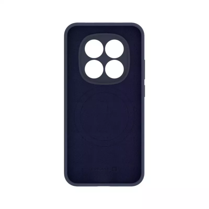 Evelatus Xiaomi Redmi Note 15 Pro Plus 5G Premium Magnetic Soft Touch silicone case donkerblauw