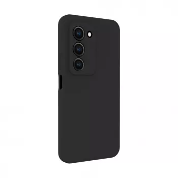 Evelatus Xiaomi Redmi 15 4G Premium Magnetisch Soft Touch siliconen hoesje, zwart