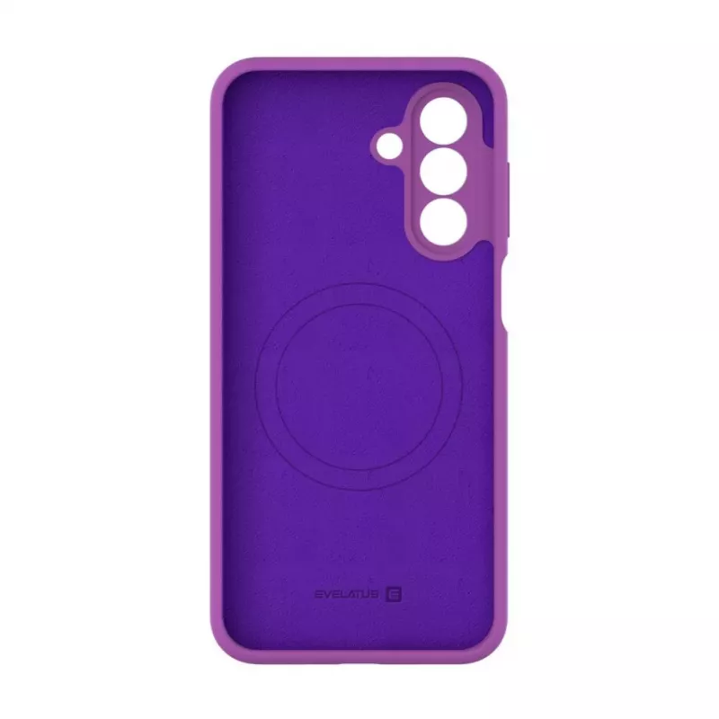 Evelatus Samsung Galaxy A17 Premium magnetische soft-touch siliconenhoes grape