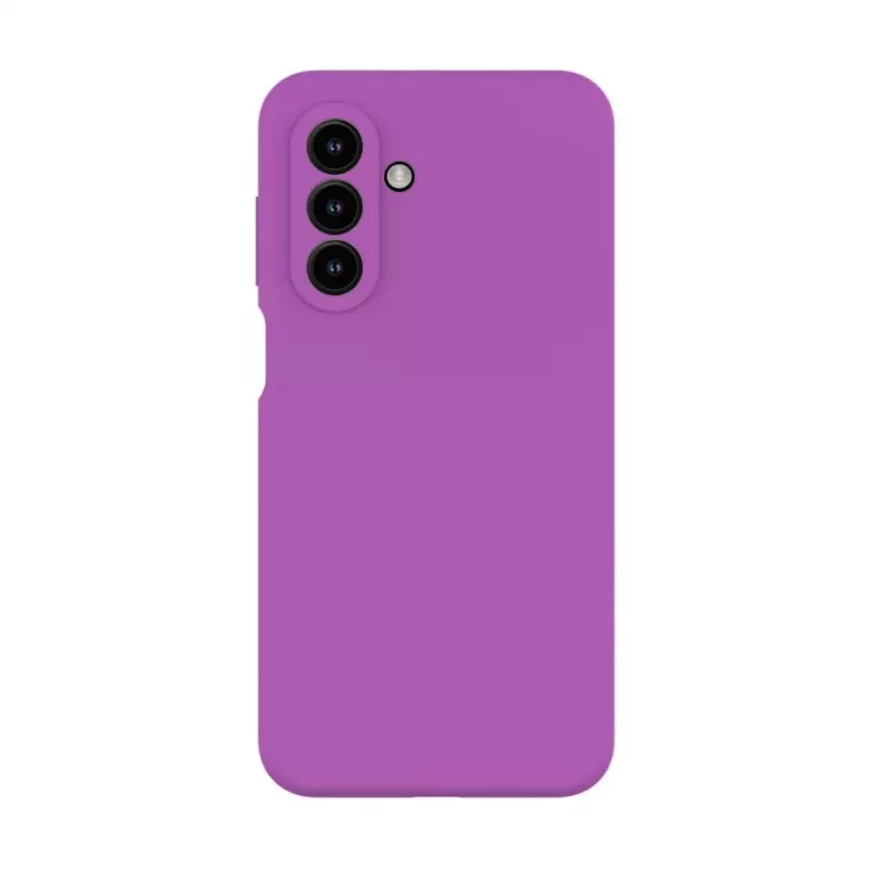 Evelatus Samsung Galaxy A17 Premium magnetische soft-touch siliconenhoes grape
