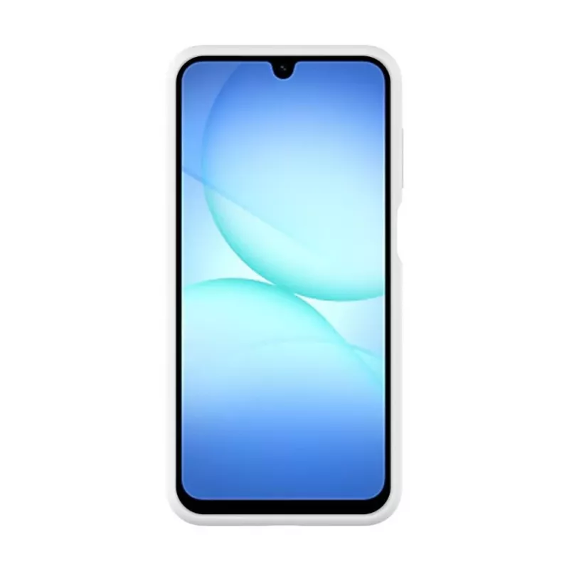 Evelatus Samsung Galaxy A17 Premium magnetische soft-touch siliconenhoes wit