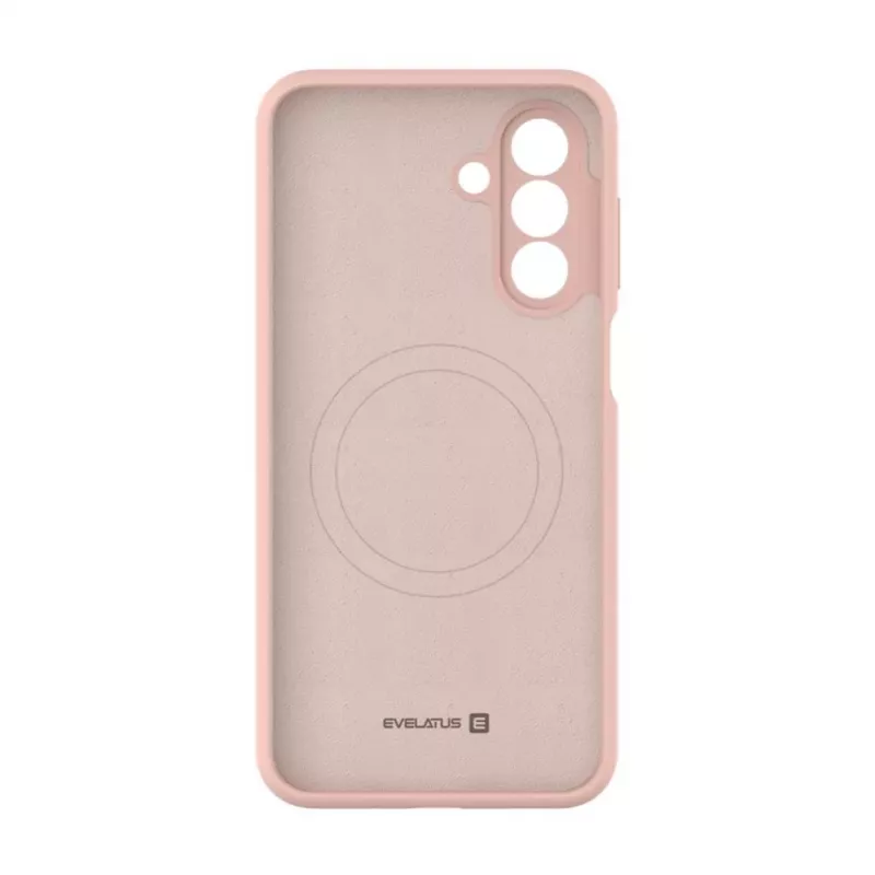 Evelatus Samsung Galaxy A17 Premium magnetische soft-touch siliconenhoes pink sand