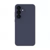 Evelatus Samsung Galaxy S25 FE Premium magnetische soft-touch siliconenhoes donkerblauw