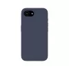 Evelatus Apple iPhone 16e Premium magnetische soft-touch siliconenhoes donkerblauw