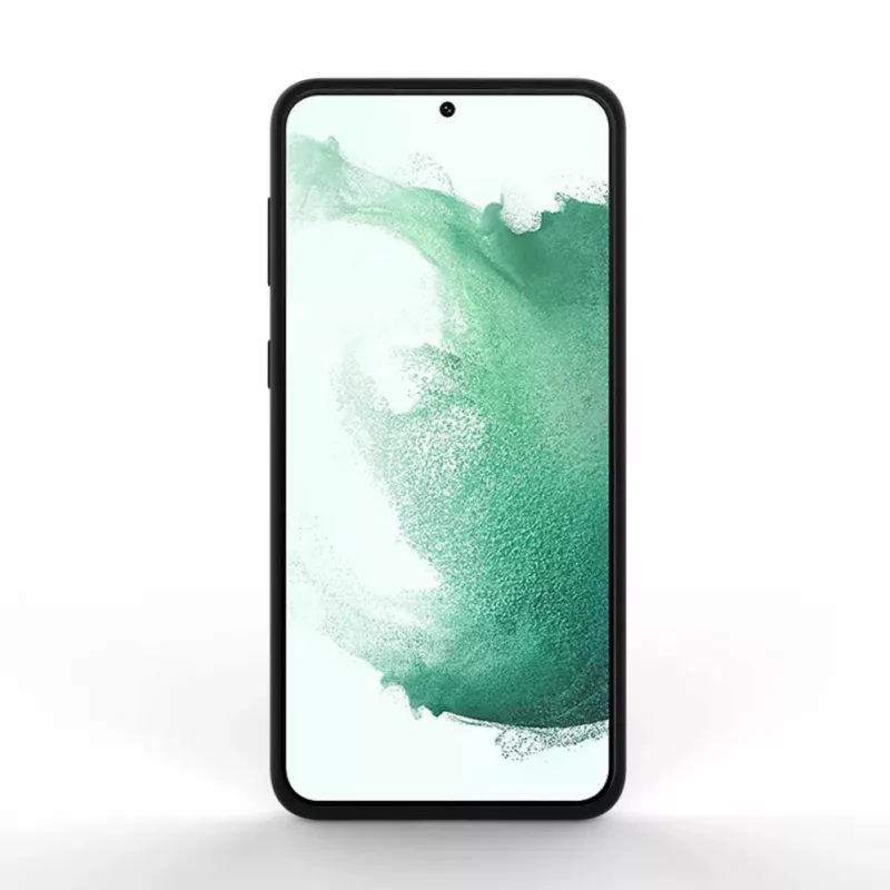 Evelatus Samsung Galaxy S22 Premium magnetische soft-touch siliconenhoes zwart