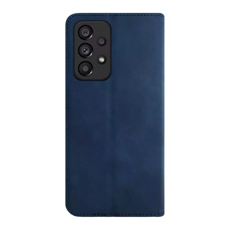 Evelatus Samsung Galaxy A52 book case donkerblauw
