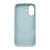 Evelatus Apple iPhone 17 Premium MagSafe soft-touch siliconen mistblauw