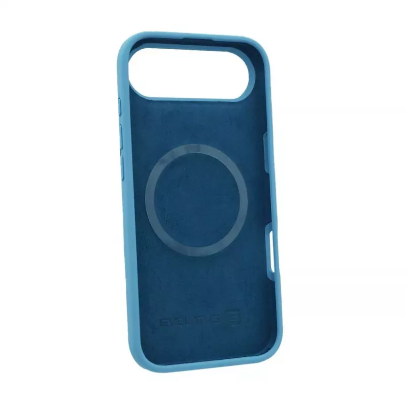 Evelatus Apple iPhone 17 Air Premium MagSafe soft-touch siliconenhoes sky blue