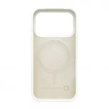 Evelatus Apple iPhone 17 Pro Premium MagSafe soft-touch siliconenhoes zilver