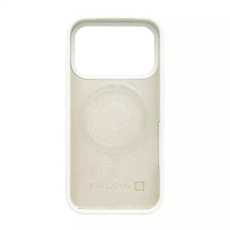 Evelatus Apple iPhone 17 Pro Premium MagSafe soft-touch siliconenhoes zilver