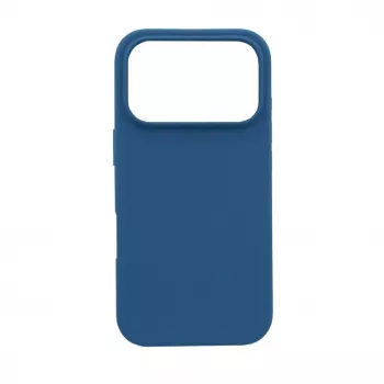 Evelatus Apple iPhone 17 Pro Premium MagSafe soft-touch siliconenhoes diepblauw