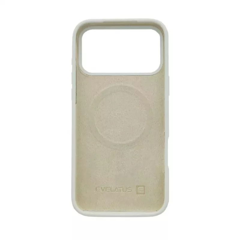 Evelatus Apple iPhone 17 Pro Max Premium MagSafe soft-touch siliconenhoes zilver
