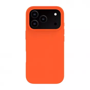 Evelatus Apple iPhone 17 Pro Max Premium MagSafe soft-touch siliconenhoes oranje