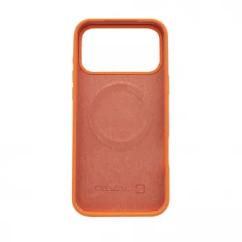 Evelatus Apple iPhone 17 Pro Max Premium MagSafe soft-touch siliconenhoes papaya