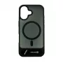 Evelatus Apple iPhone 17 Rubber Coated MagSafe With Stand Case Zwart