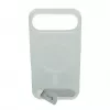 Evelatus Apple iPhone 17 Air Rubber Coated MagSafe With Stand Case Zilver