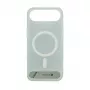 Evelatus Apple iPhone 17 Air Rubber Coated MagSafe With Stand Case Zilver
